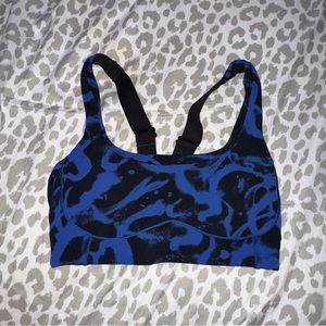 Blue and black Stori bra size 2. Never worn!